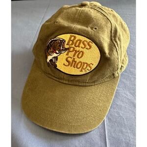 Bass Pro Shops Logo Canvas Cap Hat One Size